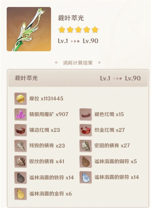 《原神》艾尔海森专武突破素材攻略