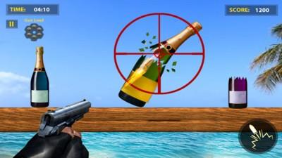 瞄准瓶子射击手机版