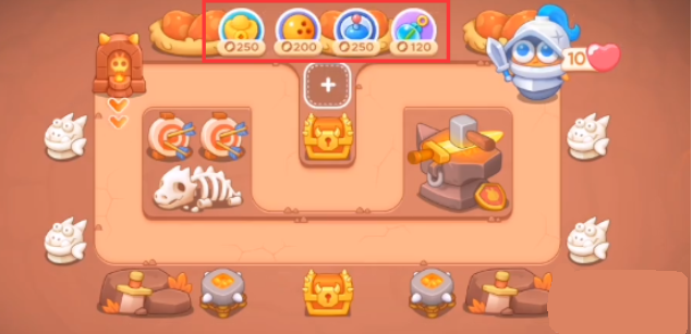 《保卫萝卜4》饿龙传说1关攻略