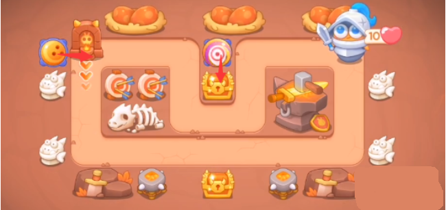 《保卫萝卜4》饿龙传说1关攻略