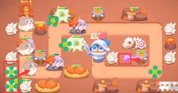 《保卫萝卜4》饿龙传说2关攻略