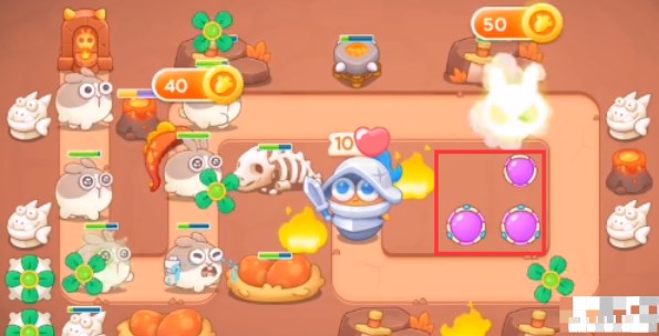 《保卫萝卜4》饿龙传说2关攻略