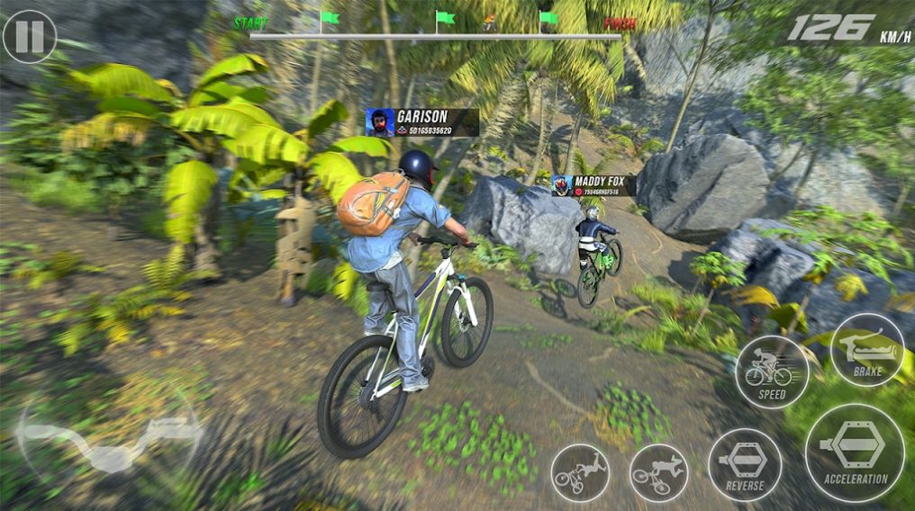 BMX自行车特技越野赛手机版