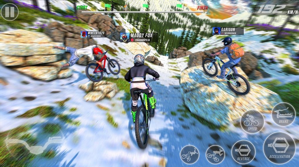 BMX自行车特技越野赛手机版