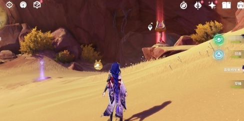 《原神》3.4新boss风蚀沙虫位置分享