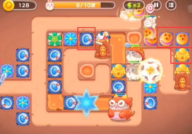 《保卫萝卜4》饿龙传说38关攻略