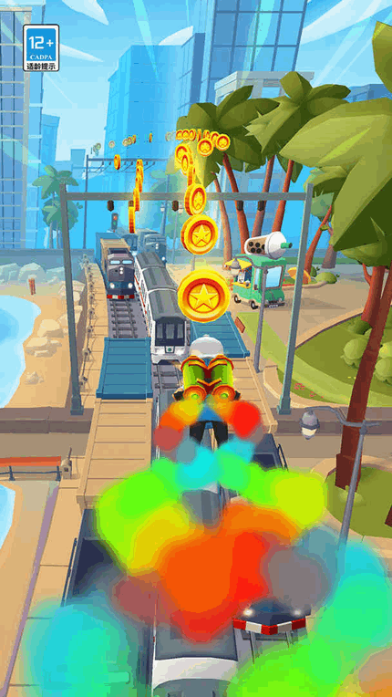 地铁跑酷巴塞罗那版