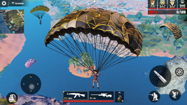 反恐现代射击安装