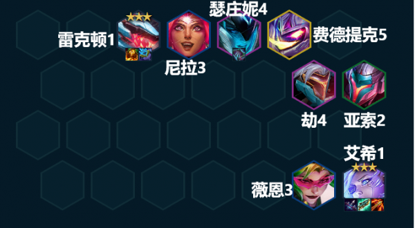 金铲铲之战激光专注艾希阵容攻略