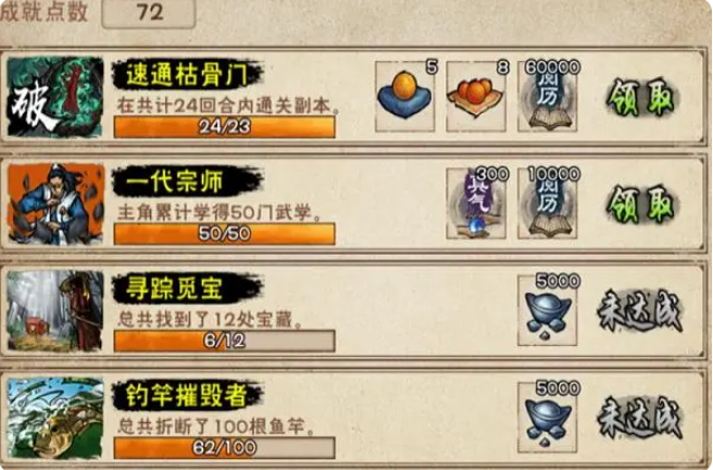 烟雨江湖枯骨门多少战力可以过