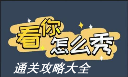 看你怎么秀游戏攻略大全