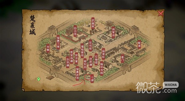 大侠立志传藏宝图藏宝地点详情