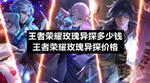王者荣耀玫瑰异探多少钱王者荣耀玫瑰异探价格