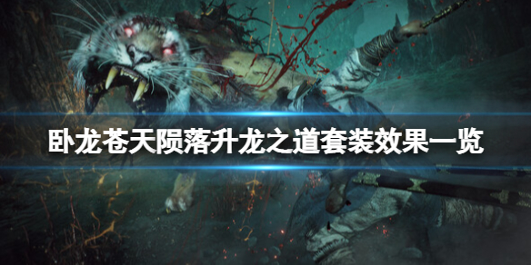 《卧龙苍天陨落》升龙之道套装哪些？升龙之道套装效果一览