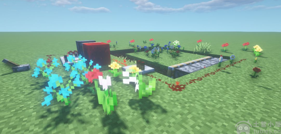 我的世界全自动刷花机怎么做全自动刷花机制作教程