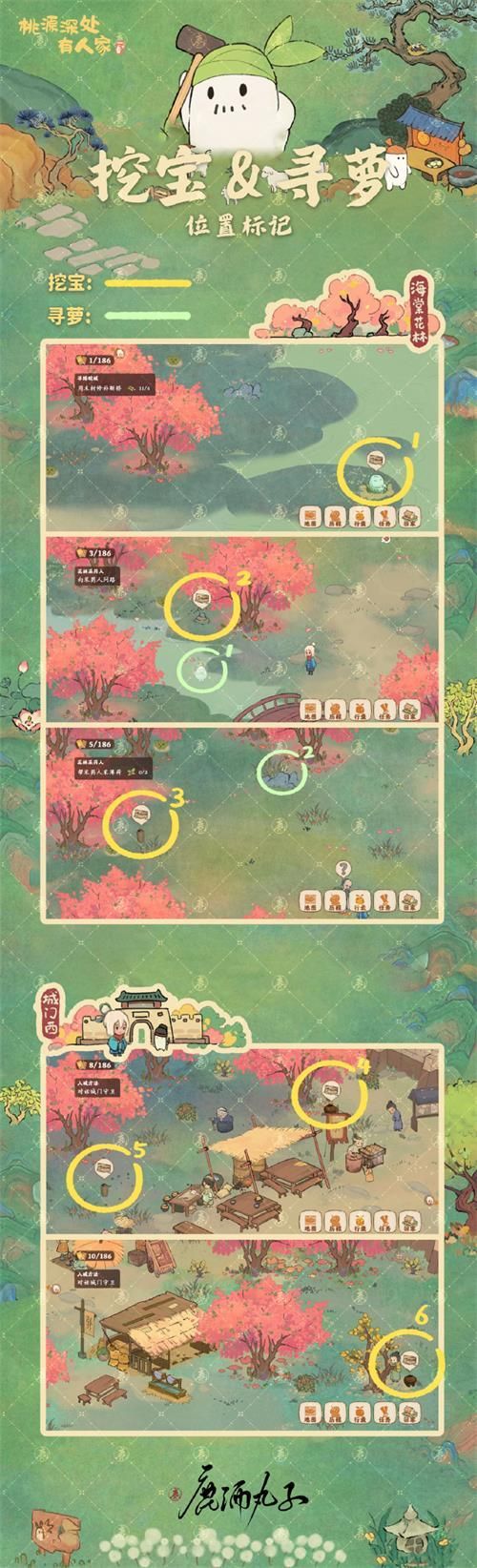 桃源深处有人家念中寻萝攻略大全