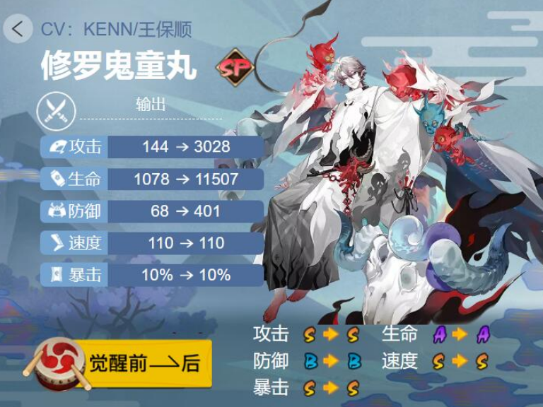 阴阳师修罗鬼童丸御魂搭配推荐