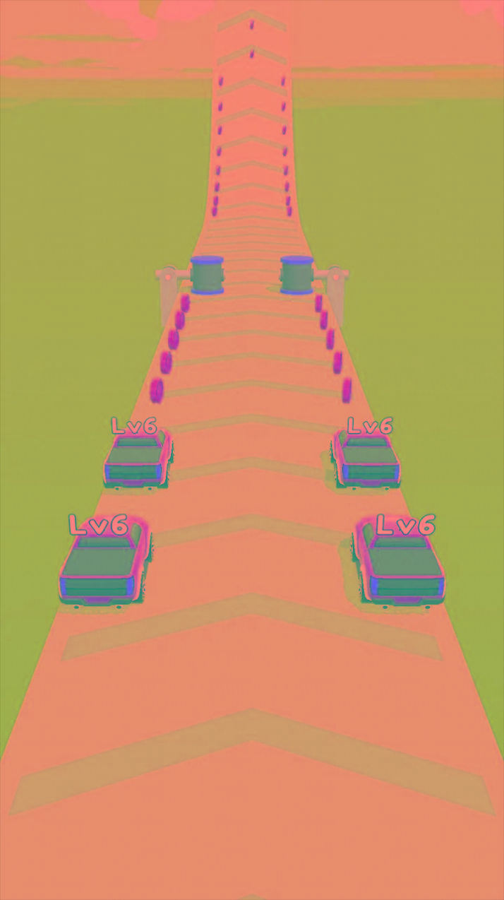 合并赛车跑酷