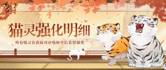 《忘川风华录手游》周年庆版本【百象弥新】开启 喵焕新居攻略来袭!
