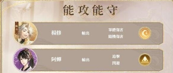 代号鸢阵容怎么搭配角色搭配攻略