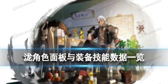 《白夜极光》泷怎么样泷角色面板与装备技能数据一览