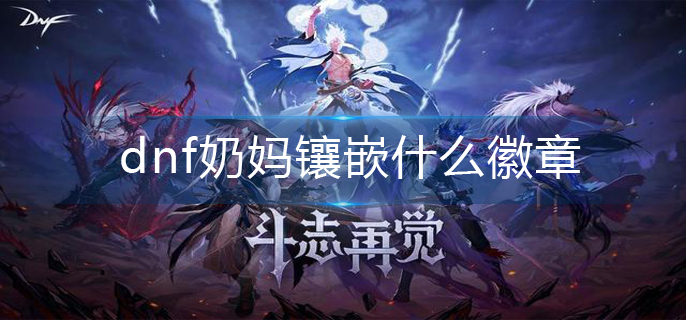 dnf奶妈镶嵌什么徽章-镶嵌徽章推荐