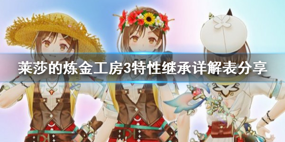 《莱莎的炼金工房3》特性继承详解表分享 特性怎么继承？