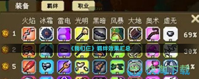 《我们仨》羁绊效果汇总