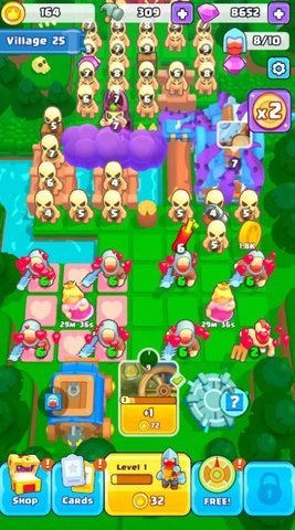 勇敢合并战斗防御免费正版