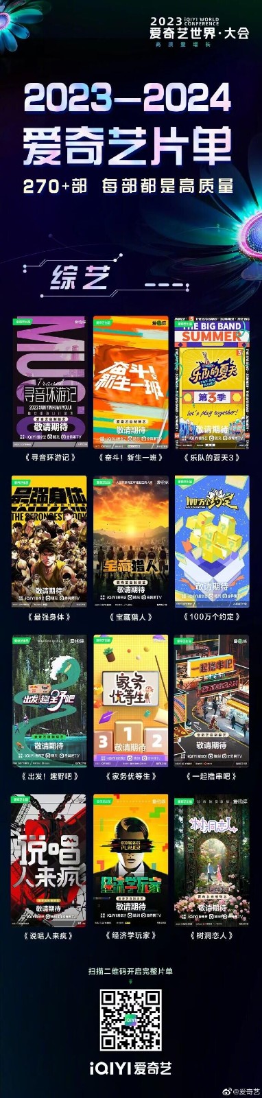 2023爱奇艺片单盘点