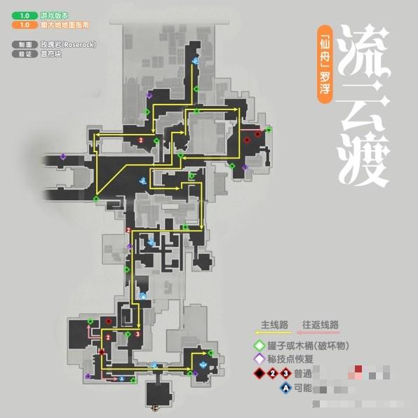《崩坏星穹铁道》仙舟罗浮刷怪线路