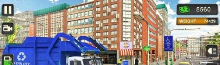 城市垃圾车模拟驾驶TrashTruckDriving中文版