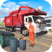 城市垃圾车模拟驾驶TrashTruckDriving中文版