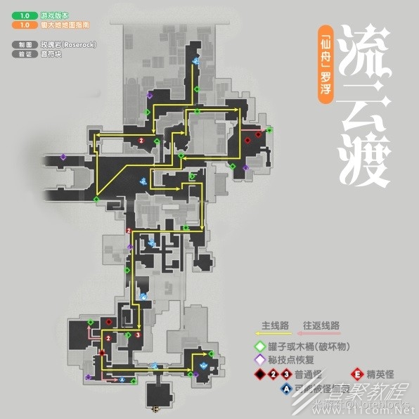 崩坏星穹铁道仙舟罗浮刷怪线路分享