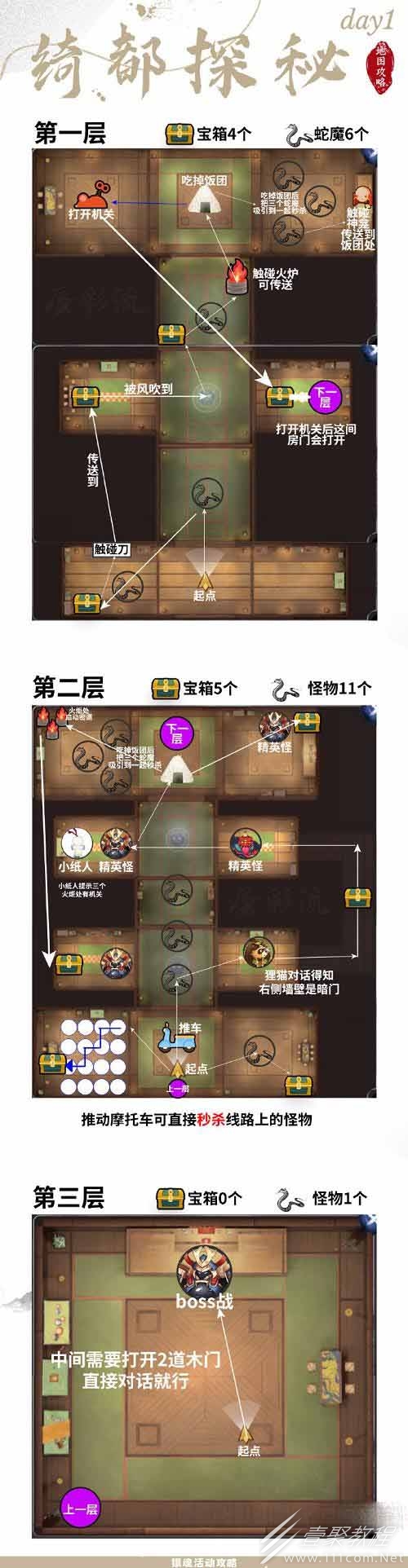 阴阳师绮都探秘第一关解谜攻略