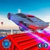 赛博汽车高空特技游戏下载