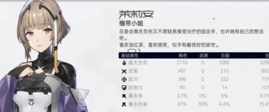 尘白禁区茉莉安技能强度如何