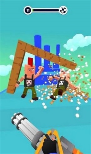 方块工艺射击3D2022