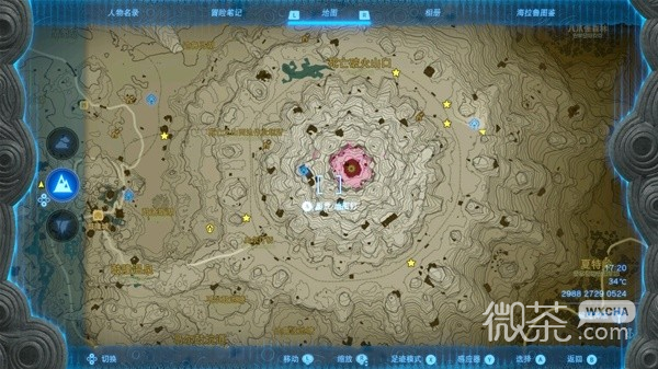 塞尔达传说王国之泪岩八爪怪位置一览