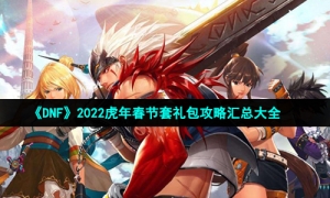 《DNF》2022虎年春节套礼包策略汇总大全