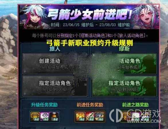 《dnf》弓箭手升级活动攻略