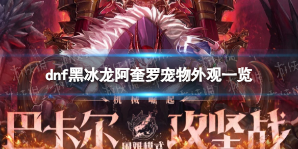 《地下城与勇士》黑冰龙阿奎罗宠物外观一览 黑冰龙阿奎罗宠物怎么获得？