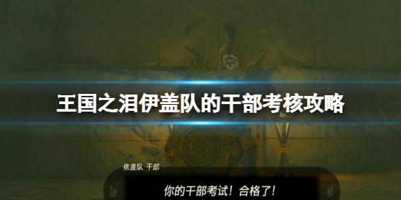 《塞尔达传说王国之泪》伊盖队考核任务怎么做？伊盖队的干部考核攻略