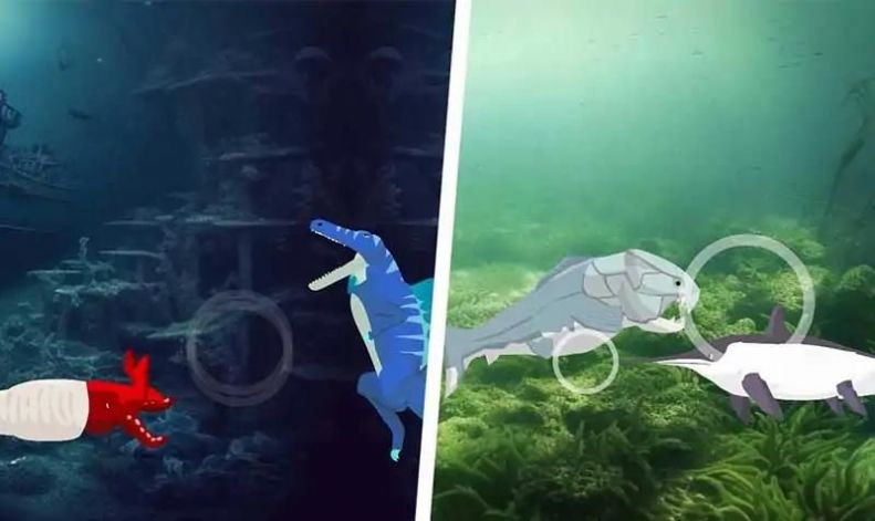 巨齿鲨与海怪搏斗免费正版