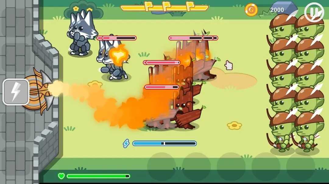 魔法弩射击防御安装