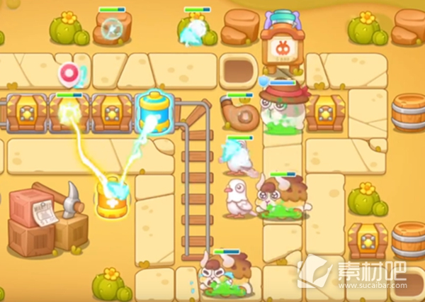 《保卫萝卜4》波仔很忙第22关通关策略