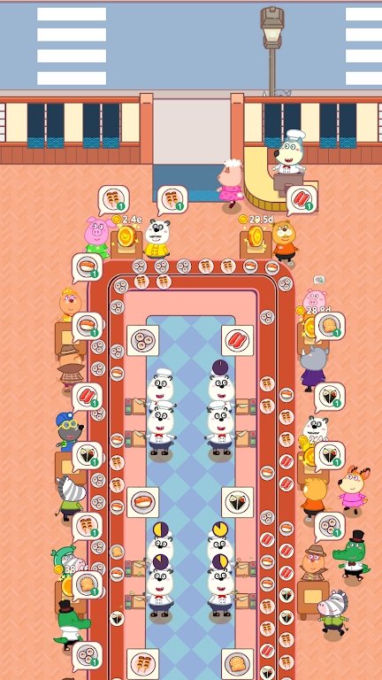 沃福的快餐店版