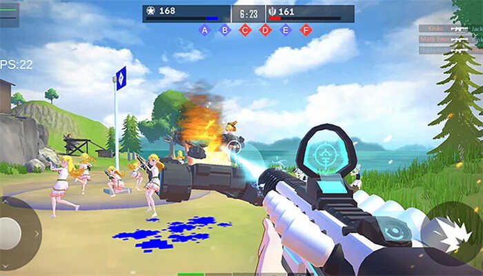 少女战FPS枪械射击安装
