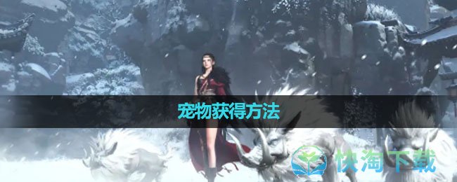 《逆水寒手游》宠物获得玩法