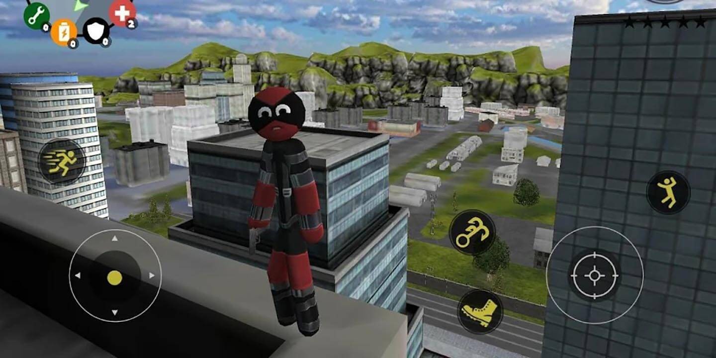 火柴人绳索英雄1免费正版
